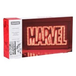 Paladone Lampada Led Neon Light Marvel Logo